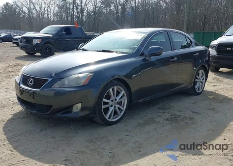 2007 Lexus Is 350 from USA, damaged, VIN JTHBE262772008401